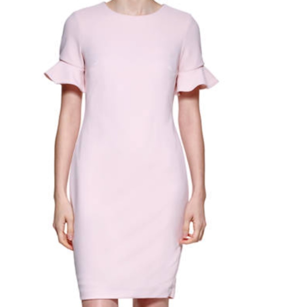 Calvin Klein Cocktail Dress Pink Size 10